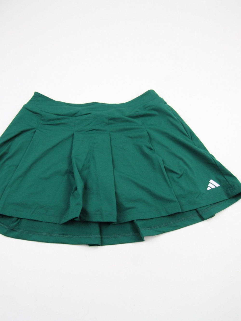 adidas Emerald Green Pleated Athletic Skort